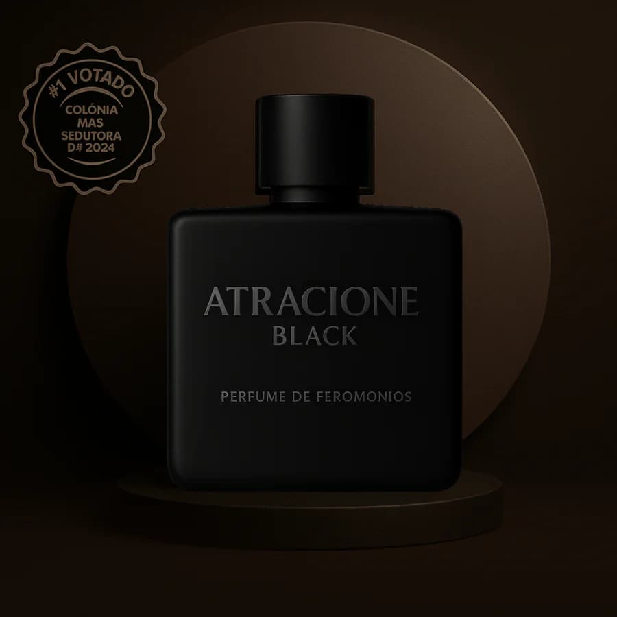 ATRACIONE BLACK - PERFUME DE FEROMÔNIOS